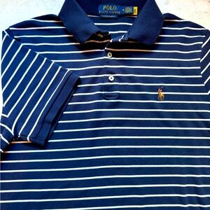 Polo Ralph Lauren men’s polo shirt. Custom Slim Fit Medium.